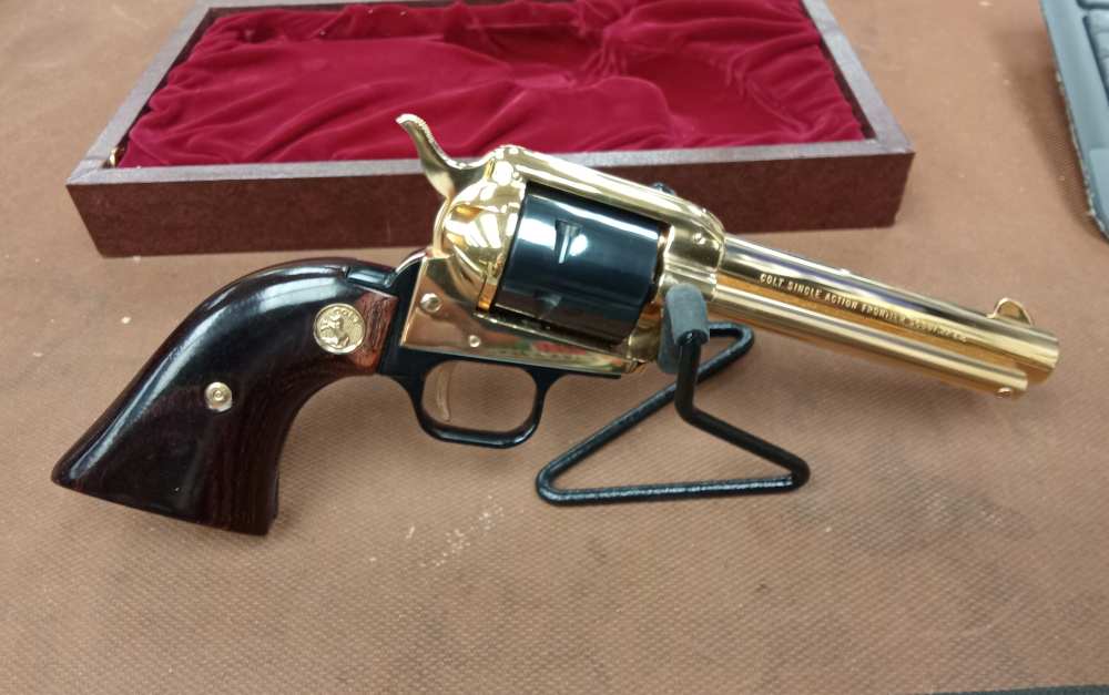 Colt Frontier Scout .22LR. Commemorative Revolver -img-11