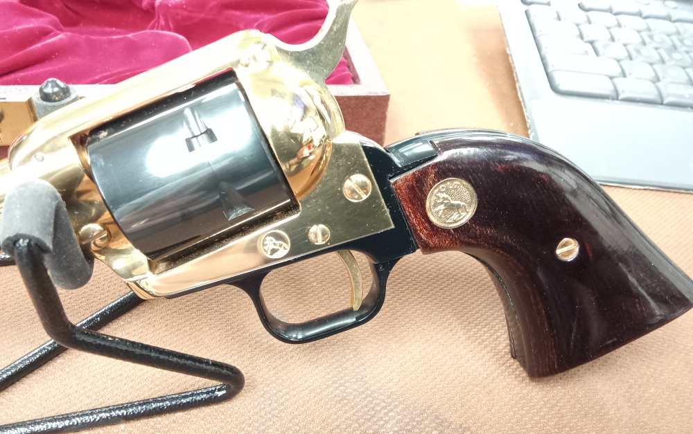 Colt Frontier Scout .22LR. Commemorative Revolver -img-9