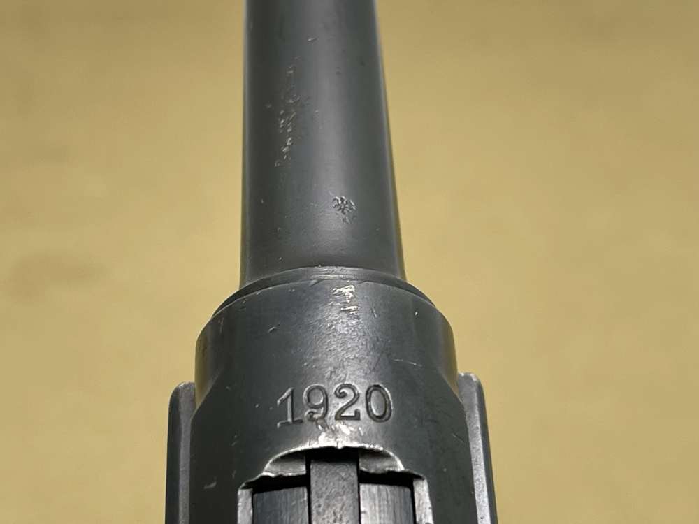 WWII BRITISH CAPTURE German DWM 1920 Luger P08 Pistol 9mm C&R-img-6