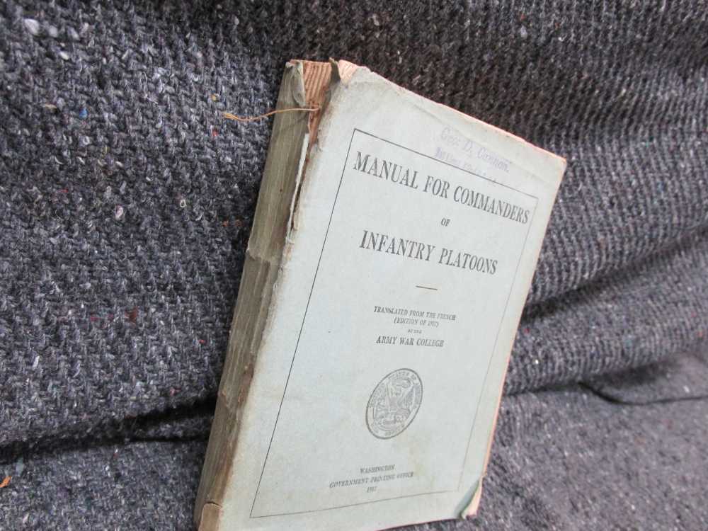4 PIECES WWI MAP OF FRANCE, RIFLE HANDBOOK, OFFENSIVE COMBAT, INFANTRY-img-14