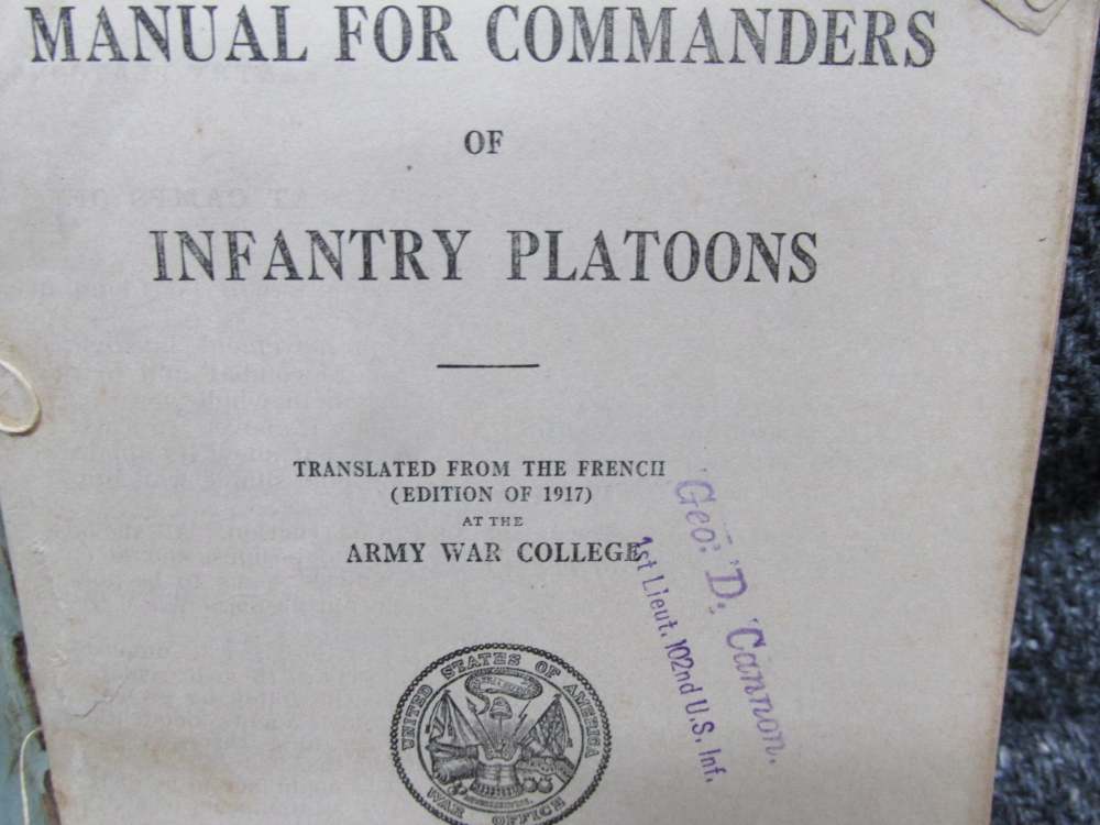 4 PIECES WWI MAP OF FRANCE, RIFLE HANDBOOK, OFFENSIVE COMBAT, INFANTRY-img-15