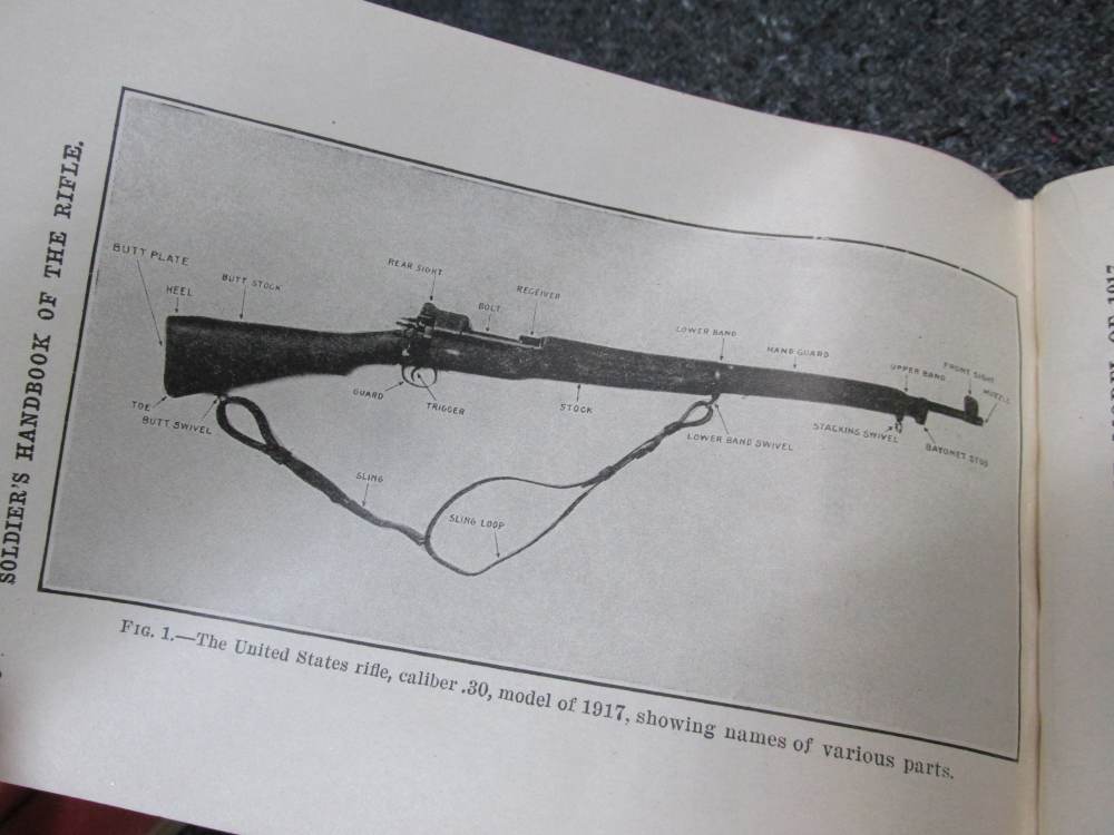 4 PIECES WWI MAP OF FRANCE, RIFLE HANDBOOK, OFFENSIVE COMBAT, INFANTRY-img-31