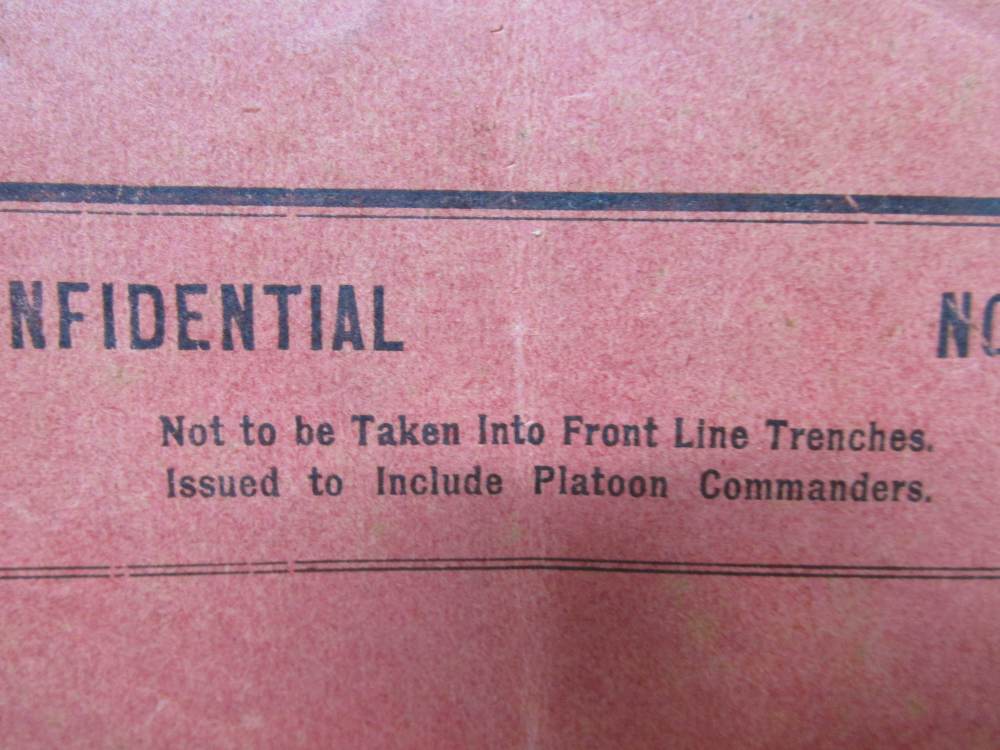 4 PIECES WWI MAP OF FRANCE, RIFLE HANDBOOK, OFFENSIVE COMBAT, INFANTRY-img-21