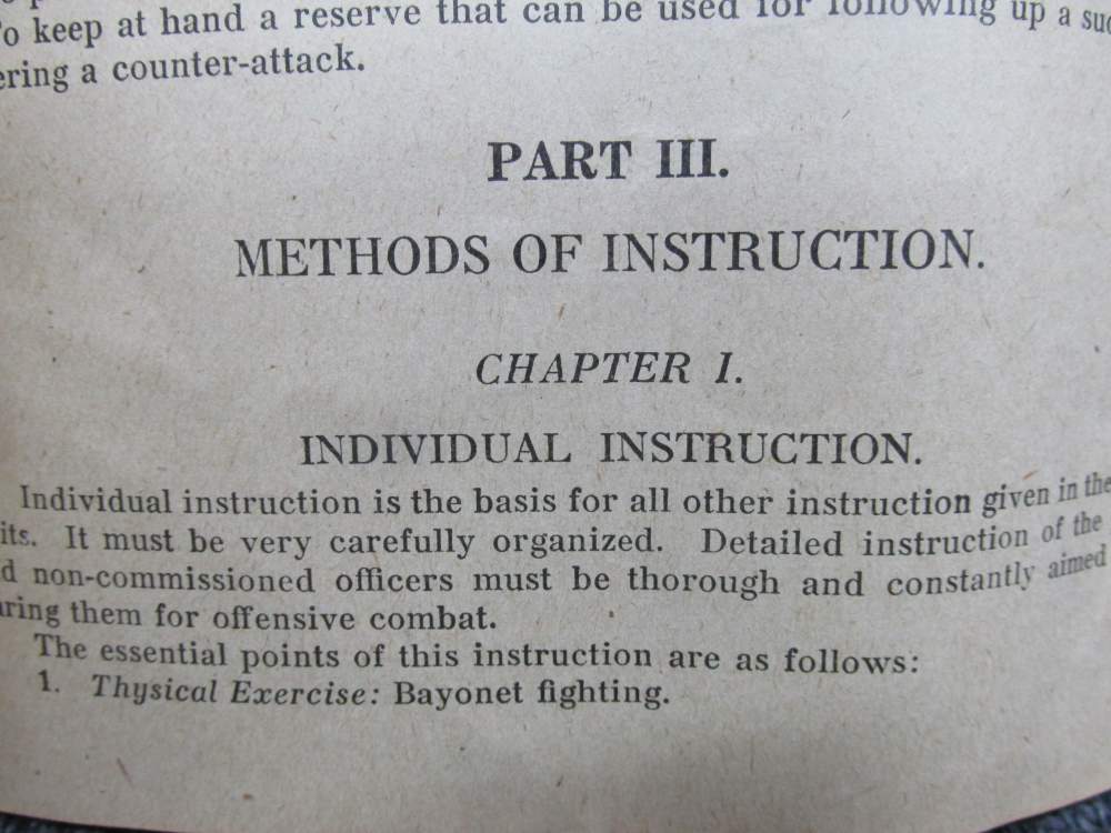 4 PIECES WWI MAP OF FRANCE, RIFLE HANDBOOK, OFFENSIVE COMBAT, INFANTRY-img-25