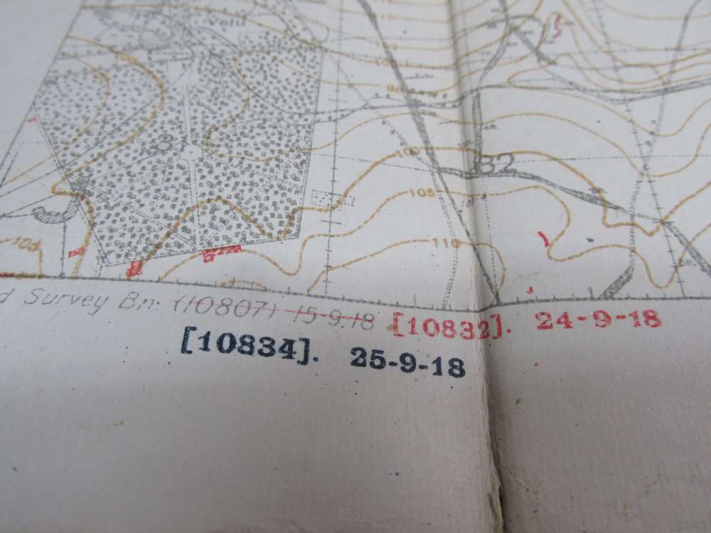 4 PIECES WWI MAP OF FRANCE, RIFLE HANDBOOK, OFFENSIVE COMBAT, INFANTRY-img-2