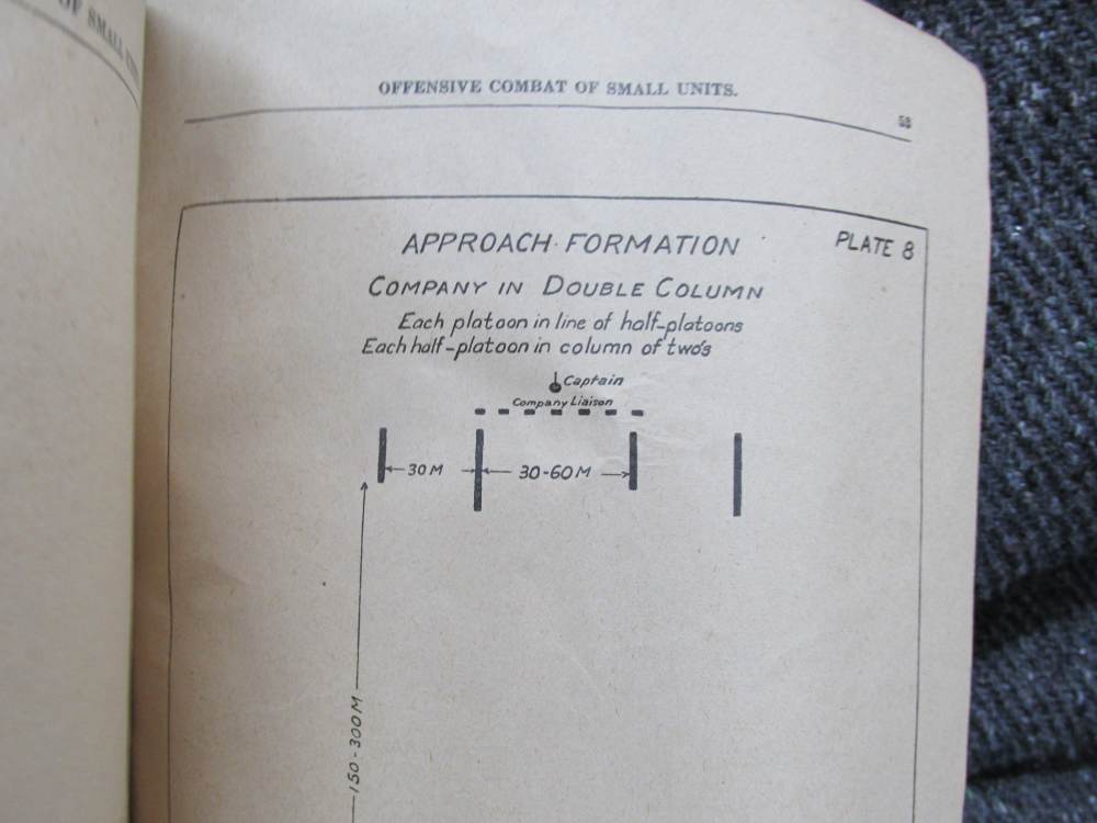 4 PIECES WWI MAP OF FRANCE, RIFLE HANDBOOK, OFFENSIVE COMBAT, INFANTRY-img-26