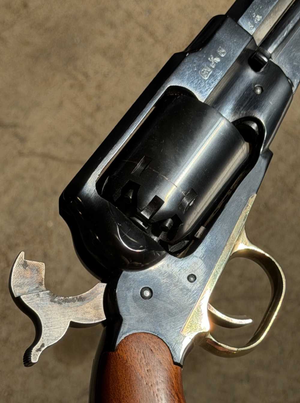 #1 BLACK POWDER STARTER! PIETTA - Remington 1858 Army - .44 cal - 8"-img-8