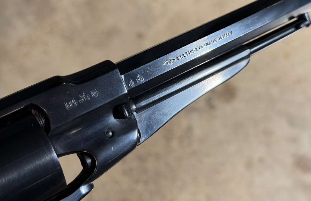 #1 BLACK POWDER STARTER! PIETTA - Remington 1858 Army - .44 cal - 8"-img-5