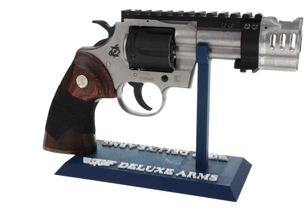 NEW! EMPIRE PBF COTTONMOUTH 3" Custom Colt Python Revolver KAGE Rail + Comp-img-8