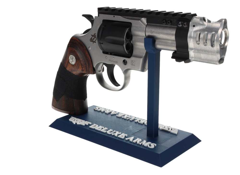 NEW! EMPIRE PBF COTTONMOUTH 3" Custom Colt Python Revolver KAGE Rail + Comp-img-9