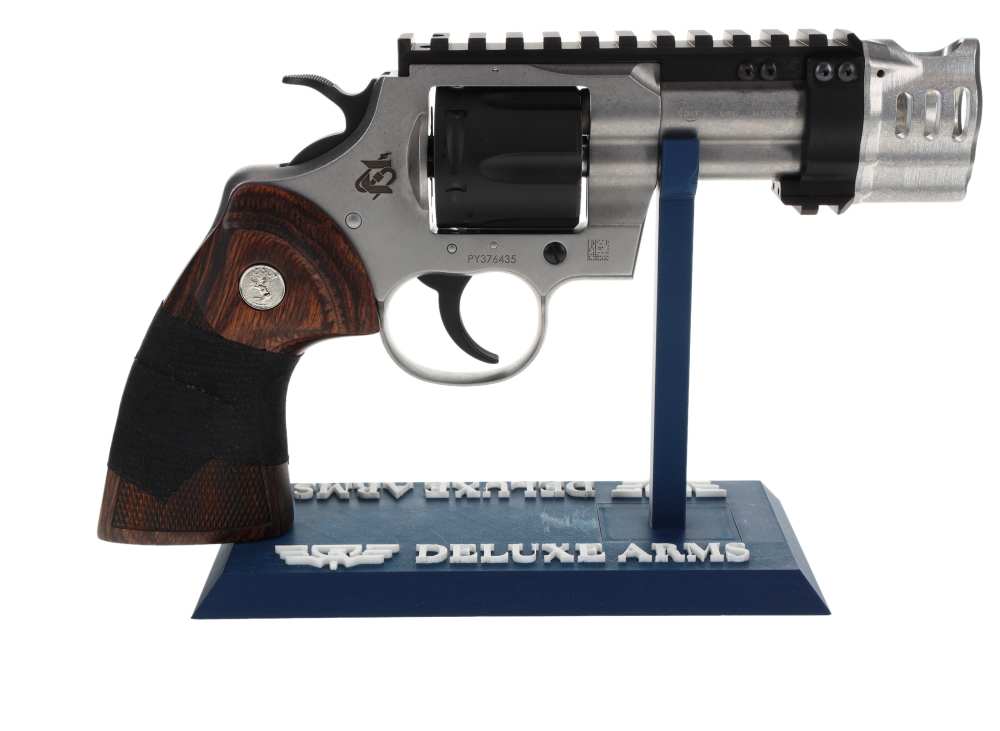 NEW! EMPIRE PBF COTTONMOUTH 3" Custom Colt Python Revolver KAGE Rail + Comp-img-7