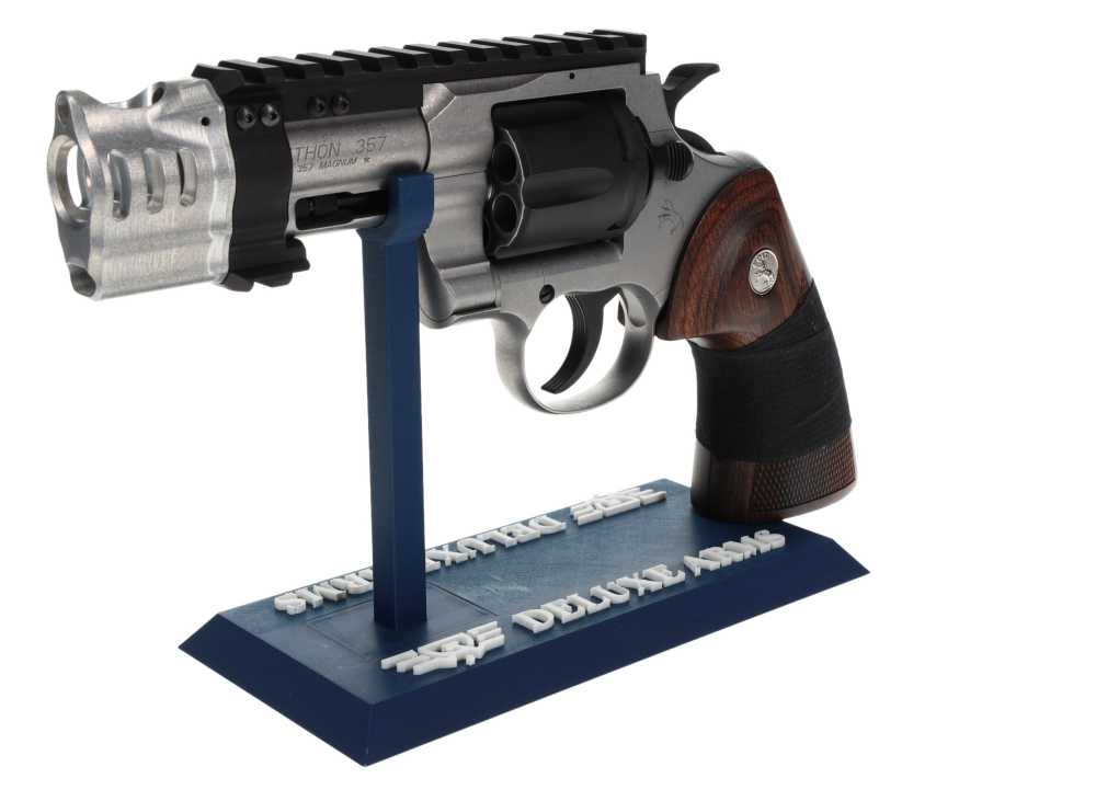 NEW! EMPIRE PBF COTTONMOUTH 3" Custom Colt Python Revolver KAGE Rail + Comp-img-14