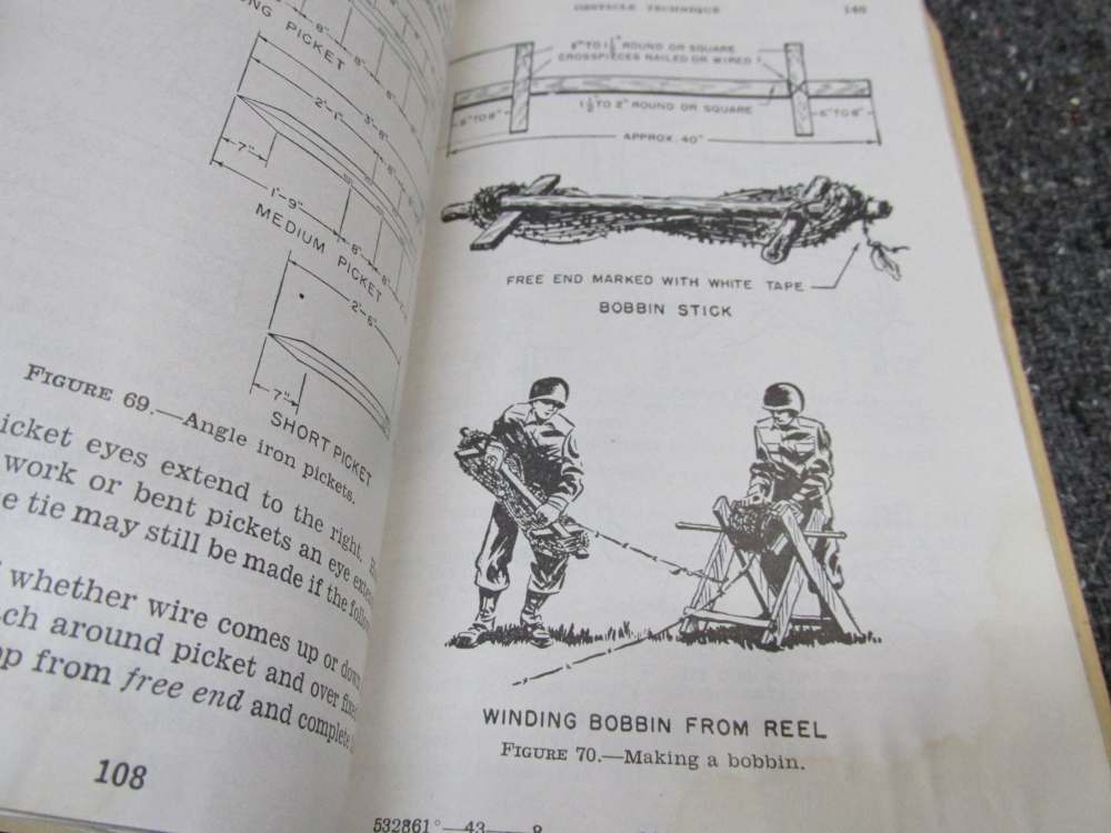 LOT OF 1941, 1942, 1943 AND 1961 U.S. ARMY MANUALS; RIFLE, ENGINEER & MORE-img-12