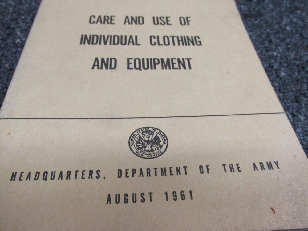 LOT OF 1941, 1942, 1943 AND 1961 U.S. ARMY MANUALS; RIFLE, ENGINEER & MORE-img-6