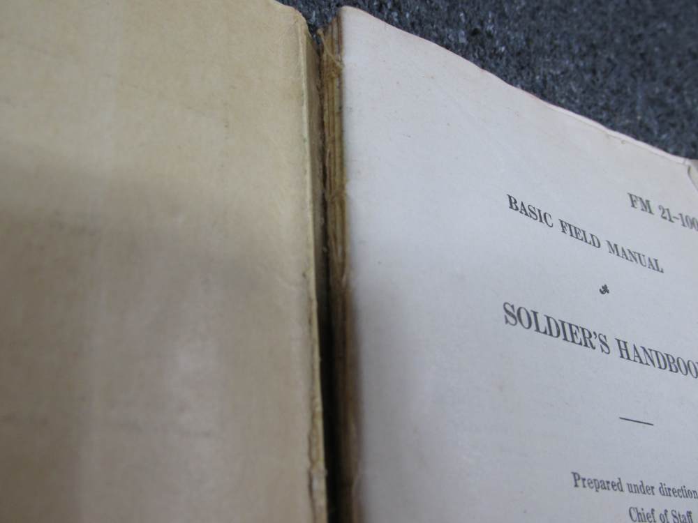 LOT OF 1941, 1942, 1943 AND 1961 U.S. ARMY MANUALS; RIFLE, ENGINEER & MORE-img-15