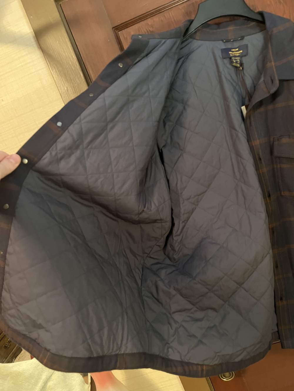 ARIAT Mens Yellowstone Midnight Fair Quilted Shirt Jacket XXL-img-6
