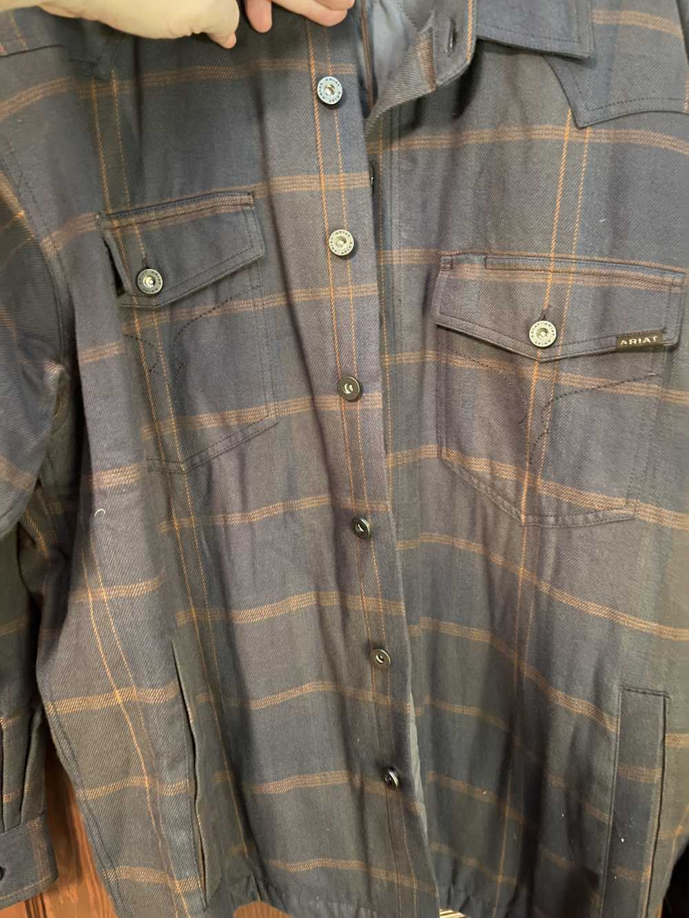 ARIAT Mens Yellowstone Midnight Fair Quilted Shirt Jacket XXL-img-5