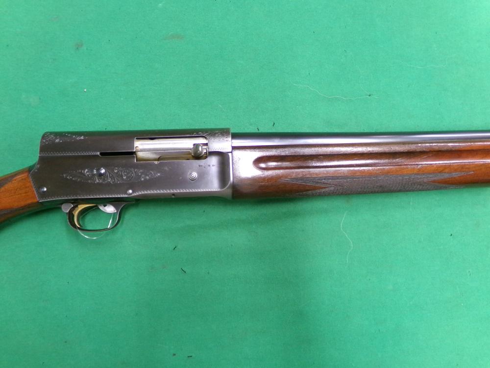 BROWNING A5 LIGHT TWELVE FN MADE IN BELGIUM 12GA MATTED RIB MFG 1958 GOLD-img-6