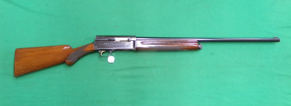 BROWNING A5 LIGHT TWELVE FN MADE IN BELGIUM 12GA MATTED RIB MFG 1958 GOLD-img-0