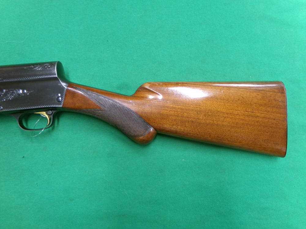 BROWNING A5 LIGHT TWELVE FN MADE IN BELGIUM 12GA MATTED RIB MFG 1958 GOLD-img-2