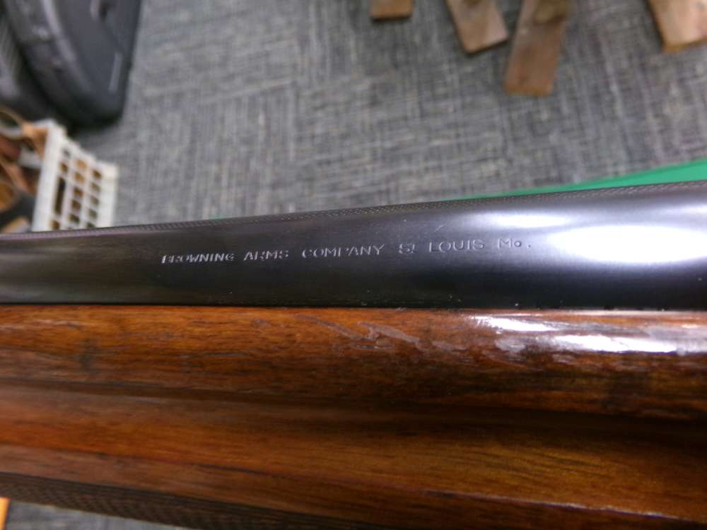BROWNING A5 LIGHT TWELVE FN MADE IN BELGIUM 12GA MATTED RIB MFG 1958 GOLD-img-9
