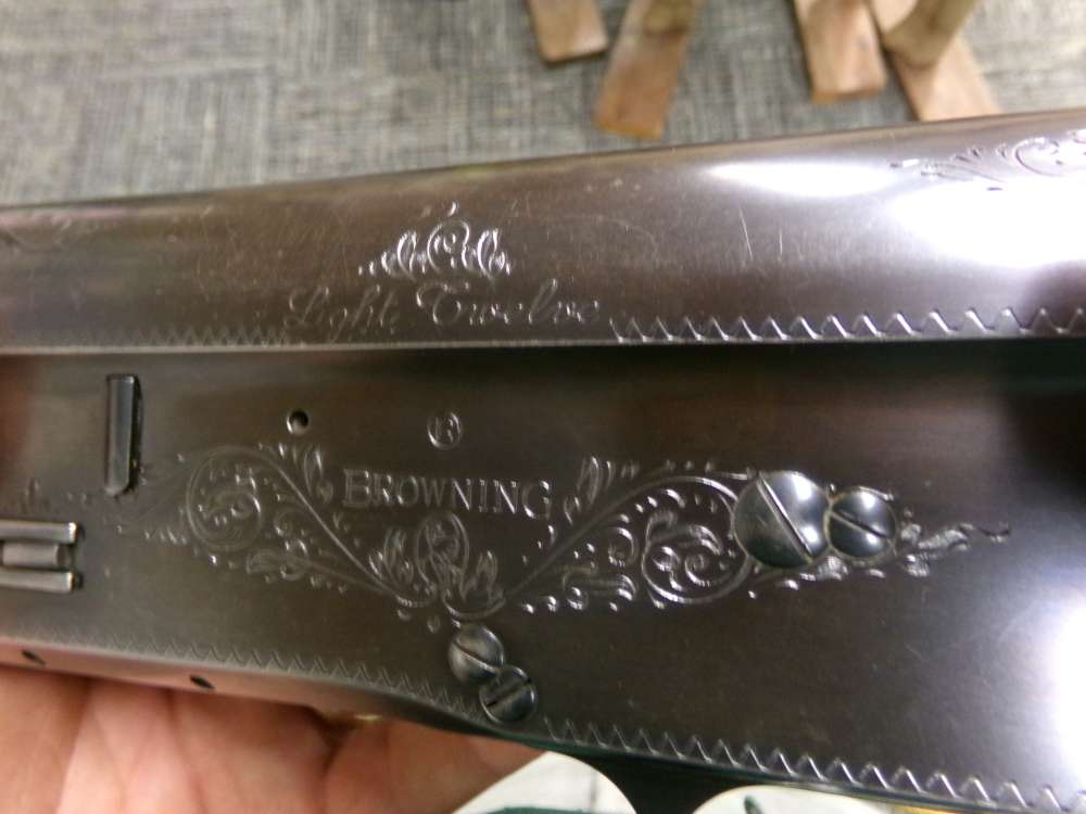 BROWNING A5 LIGHT TWELVE FN MADE IN BELGIUM 12GA MATTED RIB MFG 1958 GOLD-img-8