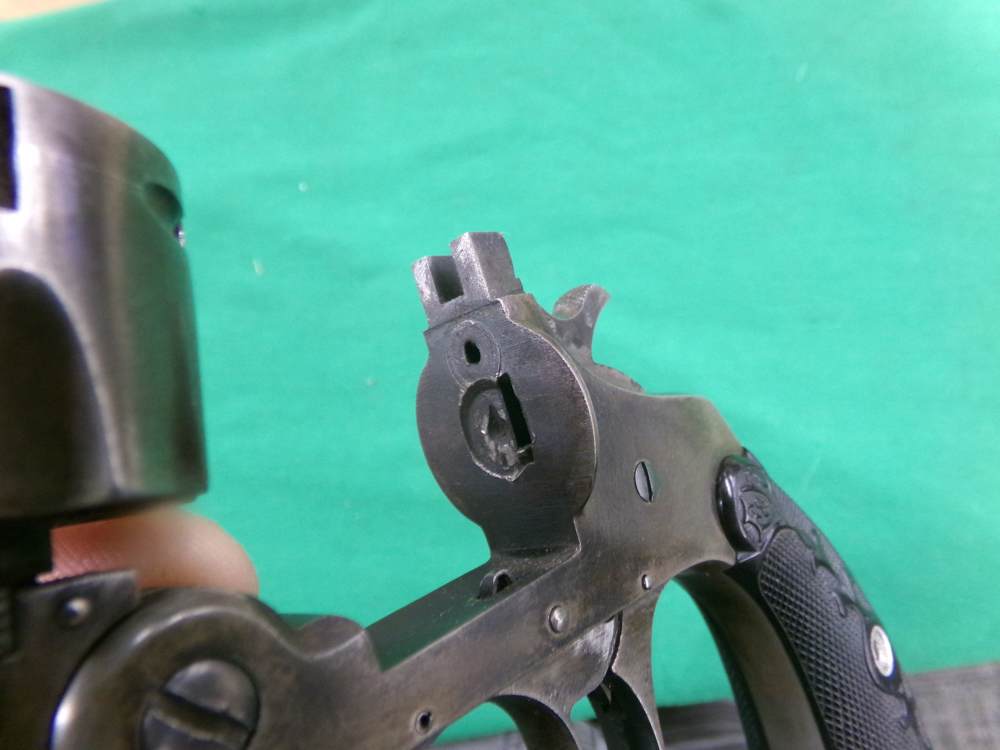 H&R MODEL 04 38 S&W REVOLVER NICKLE & FOREHAND ARMS MODEL 1801 32 S&W C&R-img-13