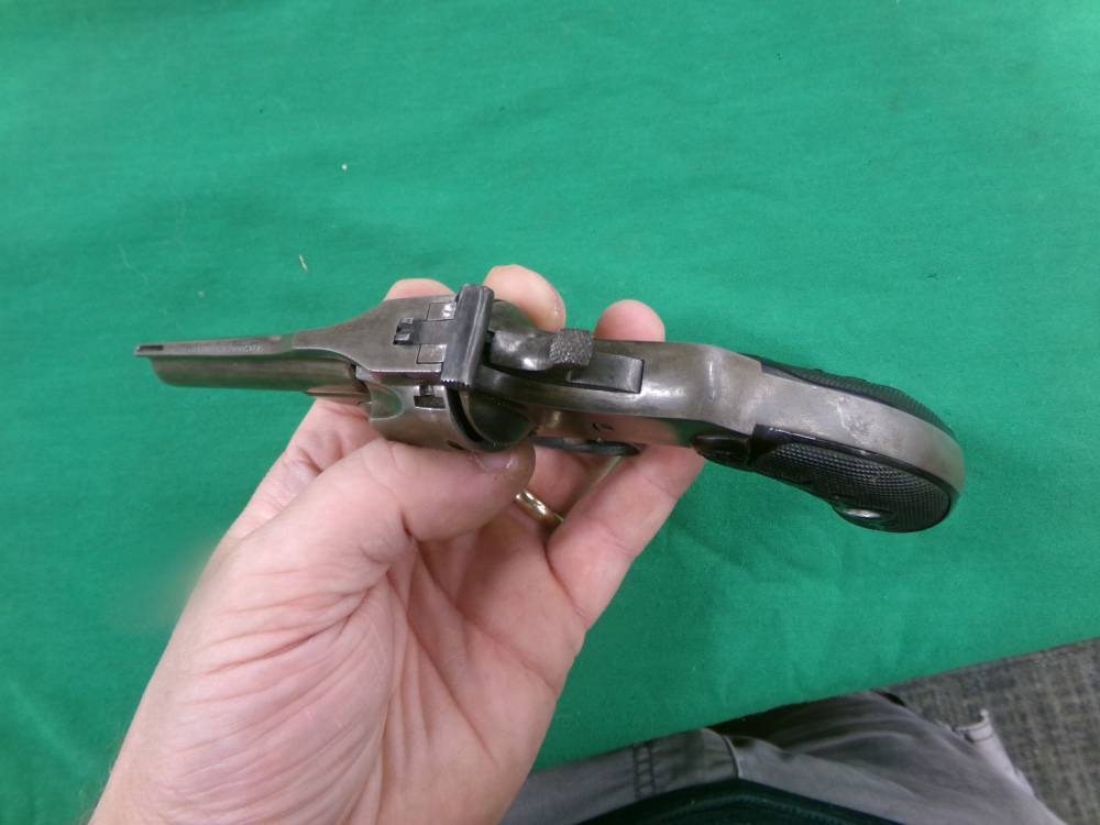 H&R MODEL 04 38 S&W REVOLVER NICKLE & FOREHAND ARMS MODEL 1801 32 S&W C&R-img-15