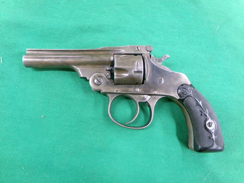 H&R MODEL 04 38 S&W REVOLVER NICKLE & FOREHAND ARMS MODEL 1801 32 S&W C&R-img-9