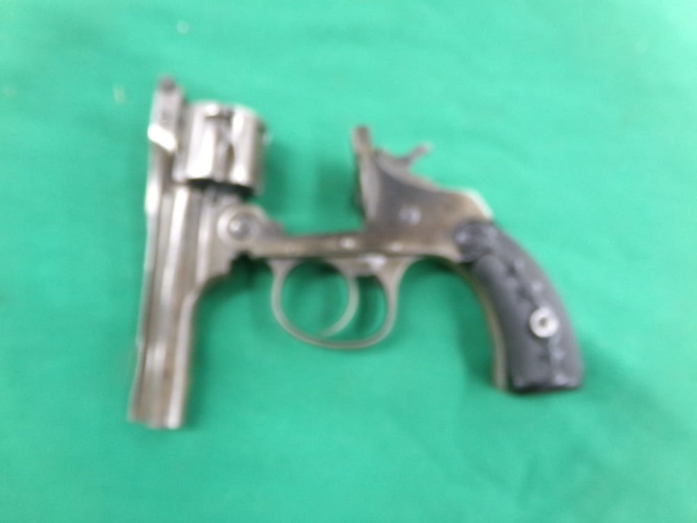 H&R MODEL 04 38 S&W REVOLVER NICKLE & FOREHAND ARMS MODEL 1801 32 S&W C&R-img-11