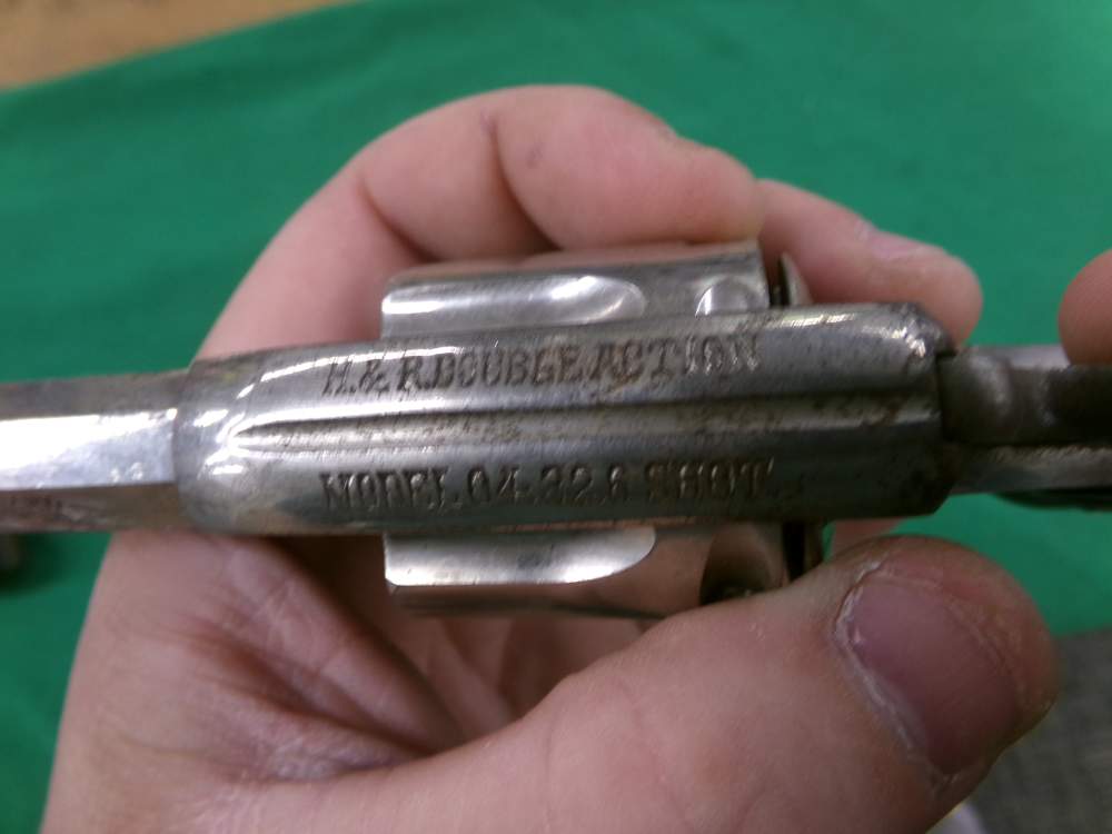 H&R MODEL 04 38 S&W REVOLVER NICKLE & FOREHAND ARMS MODEL 1801 32 S&W C&R-img-4