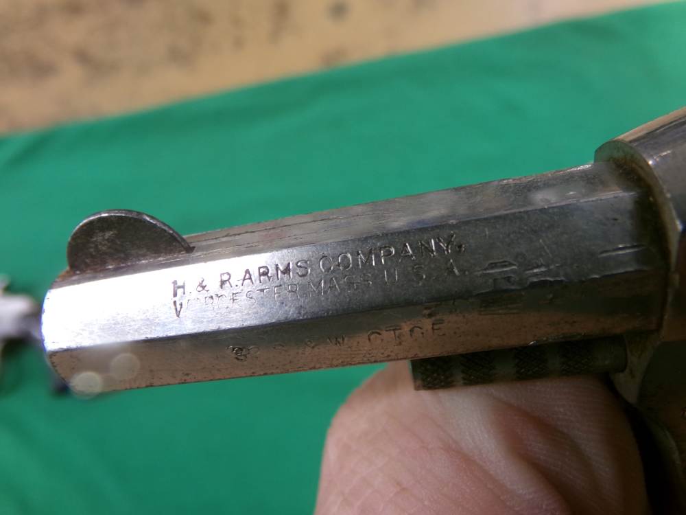 H&R MODEL 04 38 S&W REVOLVER NICKLE & FOREHAND ARMS MODEL 1801 32 S&W C&R-img-5