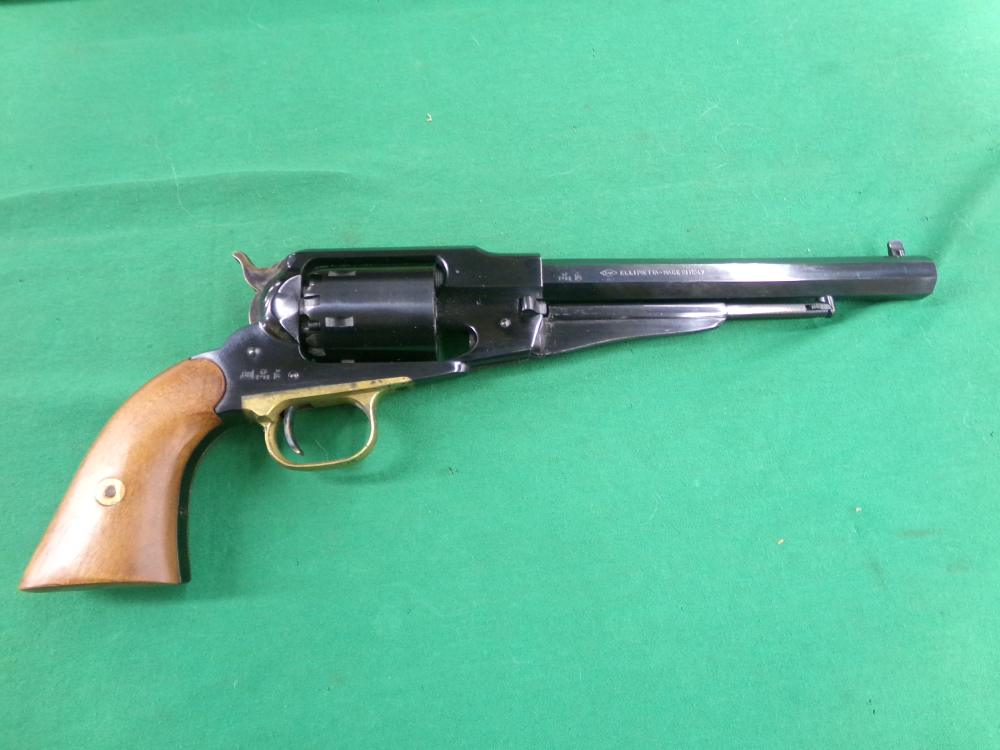 PIETTA REMINGTON 1858 NEW MODEL ARMY 44 CASED BLACK POWDER REVOLVER UNFIRED-img-1
