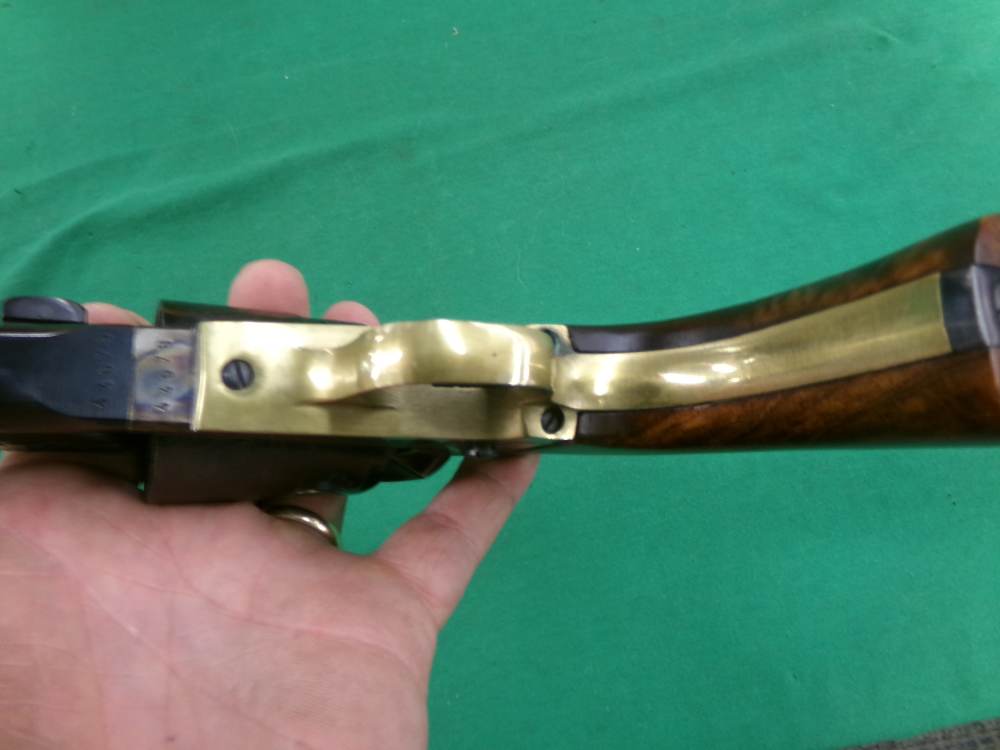 PIETTA 1851 NAVY 44 CAL PRESENTATION CASED BLACK POWDER REVOLVER UNFIRED -img-8