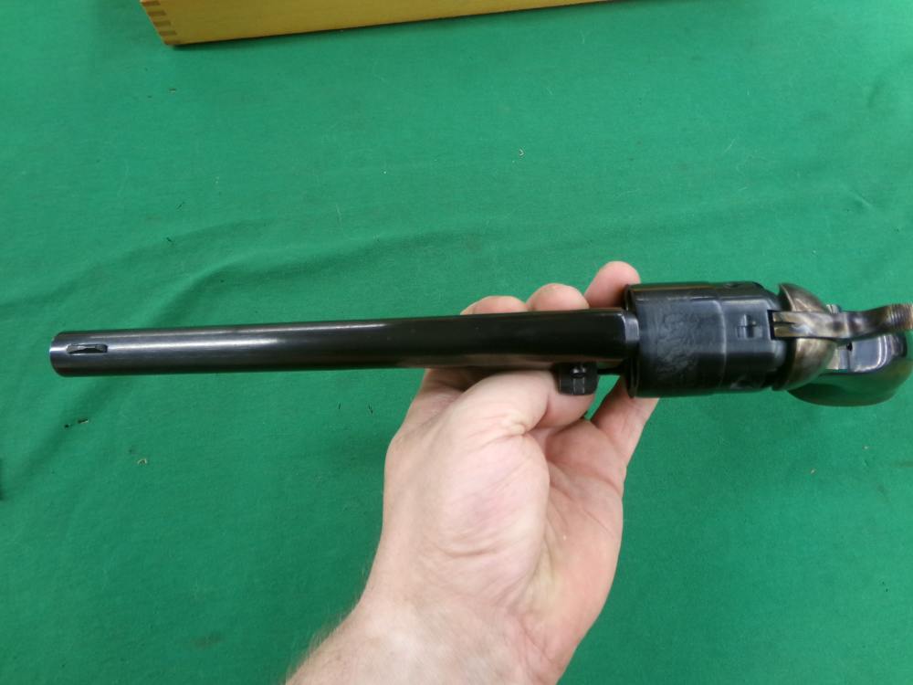 PIETTA 1851 NAVY 44 CAL PRESENTATION CASED BLACK POWDER REVOLVER UNFIRED -img-11