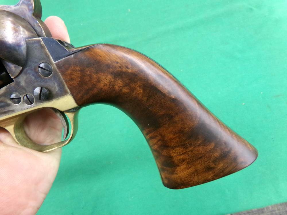 PIETTA 1851 NAVY 44 CAL PRESENTATION CASED BLACK POWDER REVOLVER UNFIRED -img-9