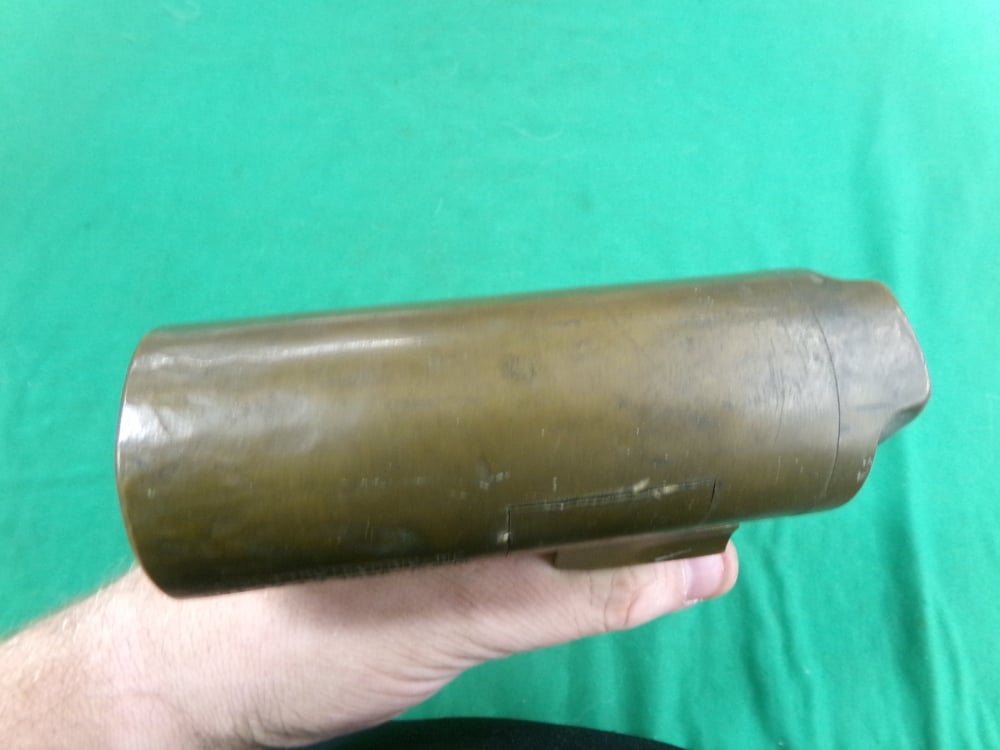 INTERNATION FLARE SIGNAL CO US M2 PYROTECHNIC 37MM BRASS FLARE PISTOL WWII-img-5