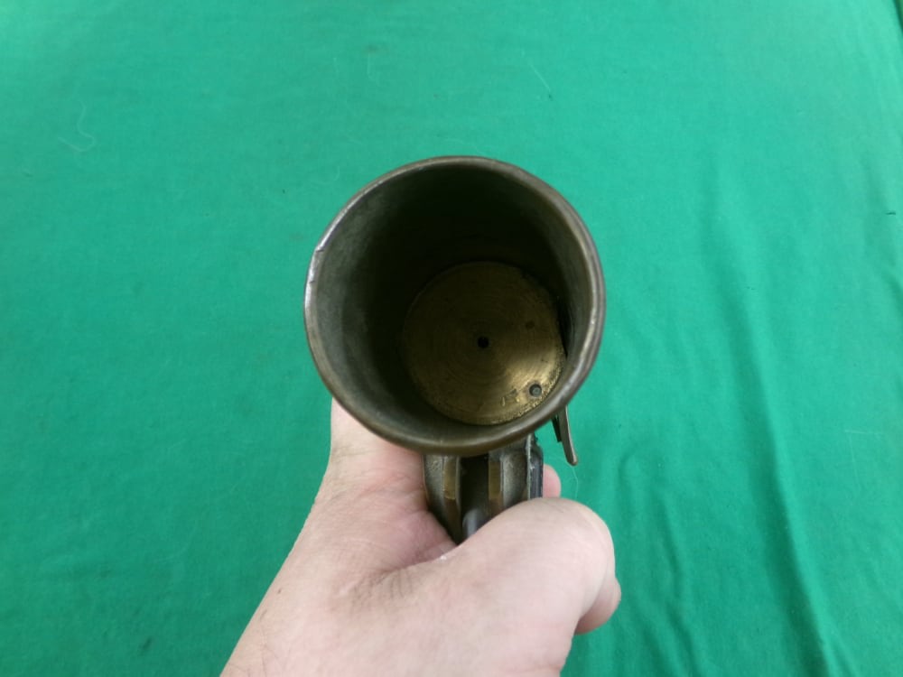 INTERNATION FLARE SIGNAL CO US M2 PYROTECHNIC 37MM BRASS FLARE PISTOL WWII-img-4