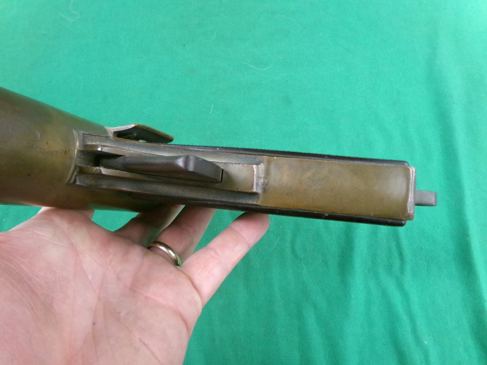 INTERNATION FLARE SIGNAL CO US M2 PYROTECHNIC 37MM BRASS FLARE PISTOL WWII-img-6