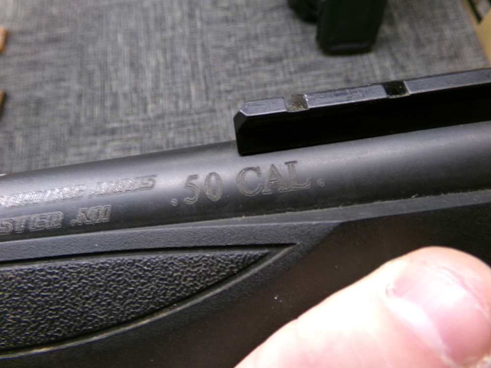 LHR REDEMPTION .50 CAL BLACK POWDER RIFLE INTERNAL HAMMER RARE-img-10