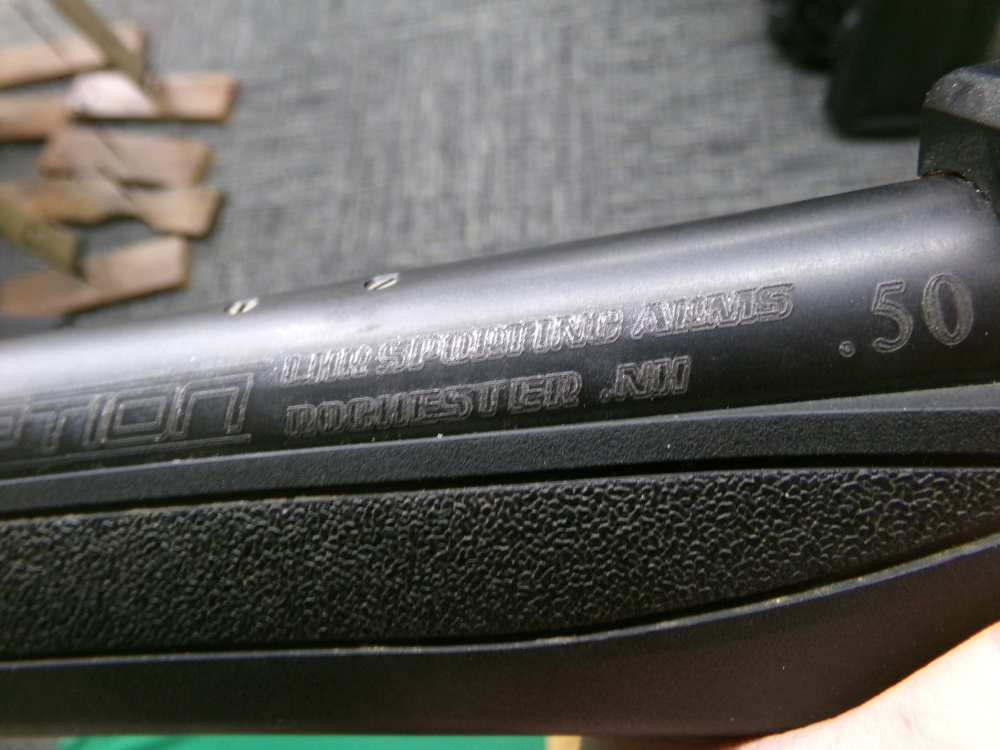 LHR REDEMPTION .50 CAL BLACK POWDER RIFLE INTERNAL HAMMER RARE-img-8