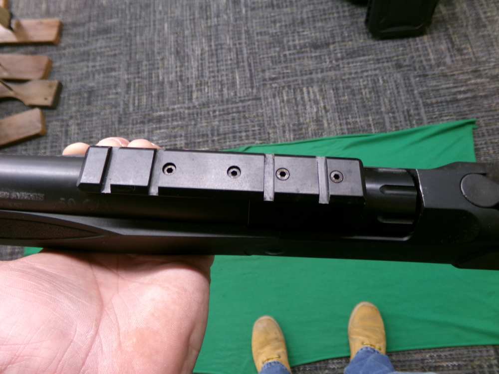 LHR REDEMPTION .50 CAL BLACK POWDER RIFLE INTERNAL HAMMER RARE-img-12
