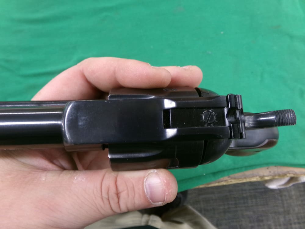 RUGER BLACKHAWK 45 LONG COLT REVOLVER PRE WARNING 7 1/2" BARREL W/ MANUAL  -img-7