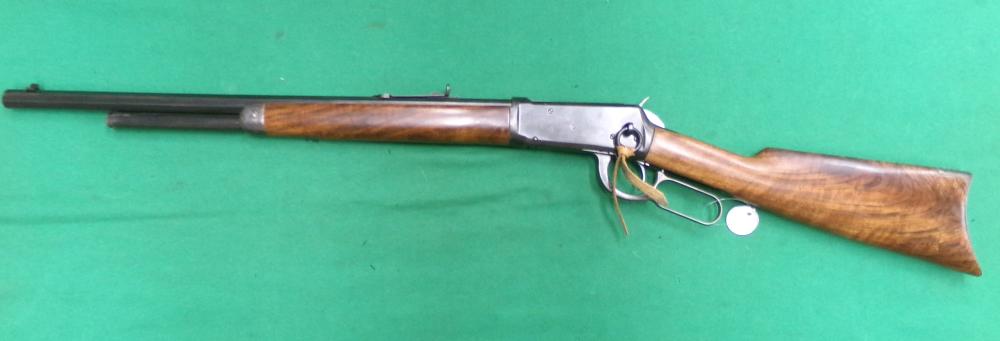WINCHESTER 1894 SHORT RIFLE 38-55 WIN 3/4 MAG TUBE MFG 1900 SADDLE RING C&R-img-1