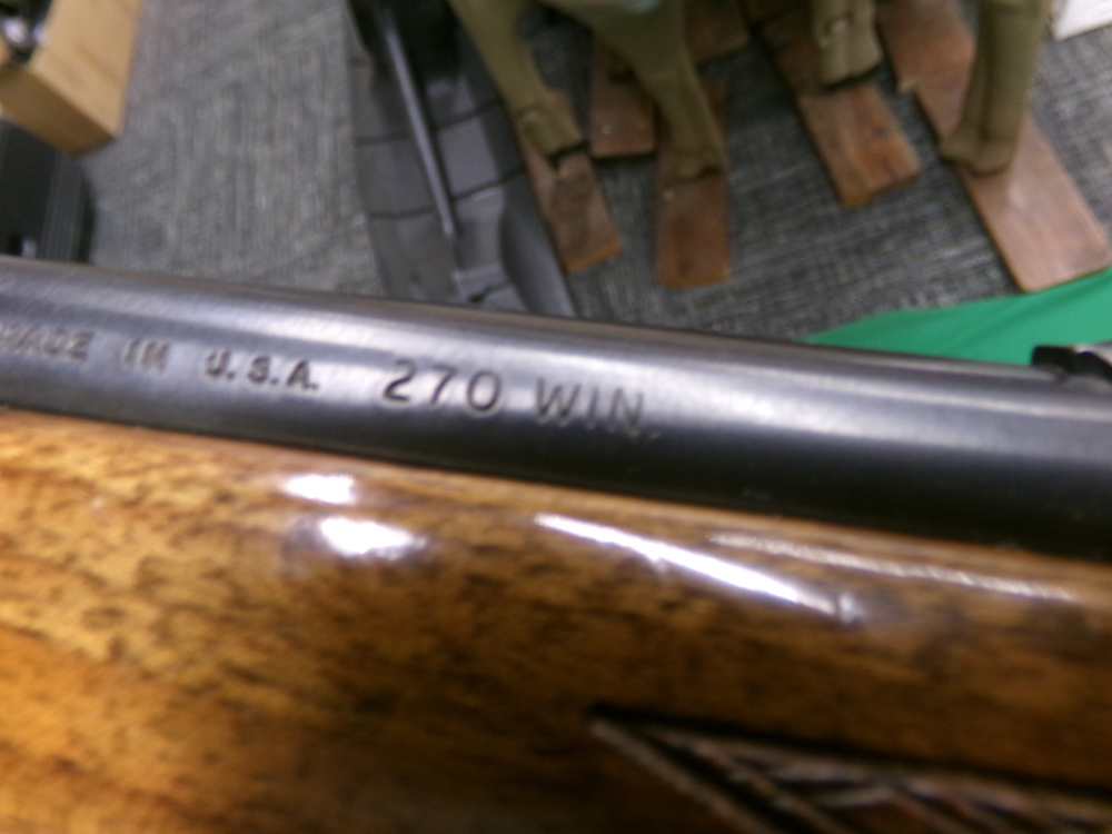 REMINGTON MODEL 700 BDL 270 WIN BOLT ACTION RIFLE 1996 WALNUT W/ SIGHTS -img-10