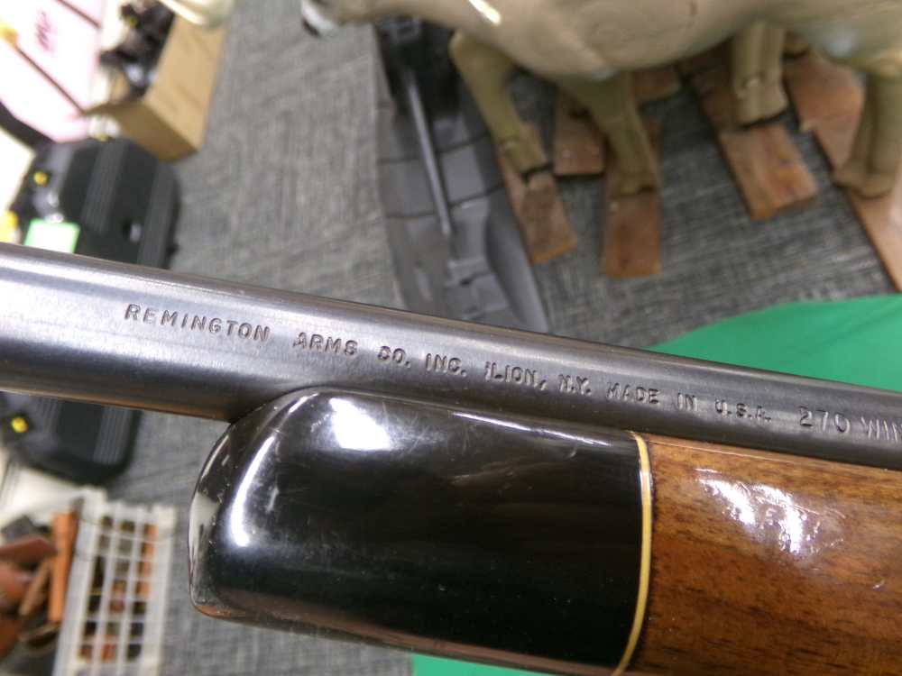 REMINGTON MODEL 700 BDL 270 WIN BOLT ACTION RIFLE 1996 WALNUT W/ SIGHTS -img-9