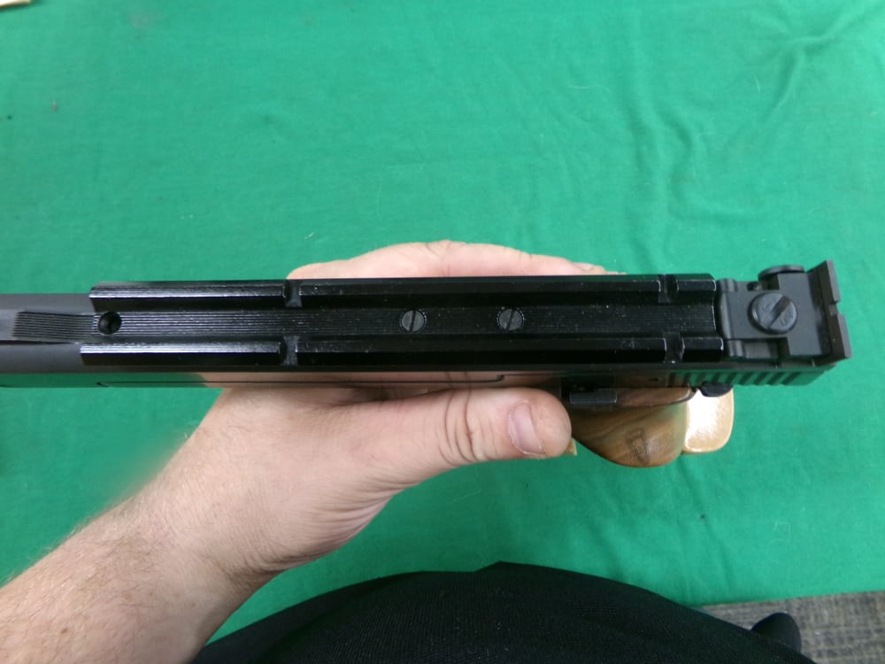 SMITH & WESSON MODEL 41 22 LR TARGET PISTOL CUSTOM GRIPS W/ BOX & PAPERS-img-7