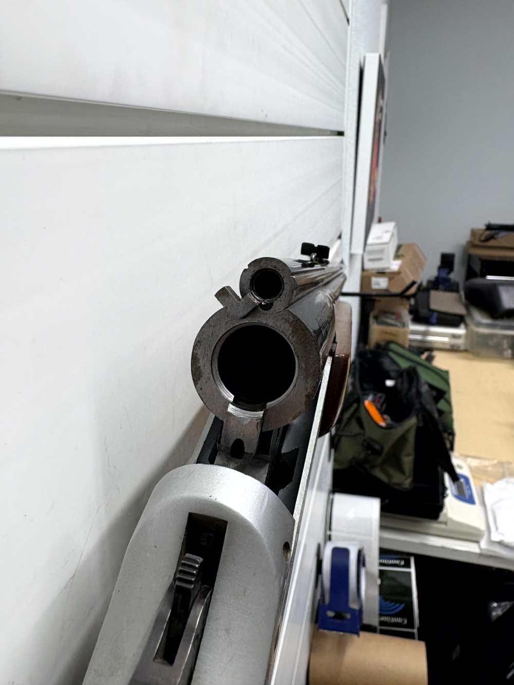 Savage 24H - DL.   20 gauge bottom brl, .22 Win Magnum top brl. adj hammer-img-6