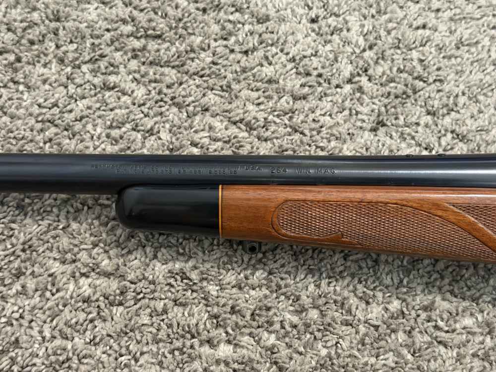 Remington 700 BDL 264 Win Mag 24” brl ultra rare 1972 walnut used-img-11