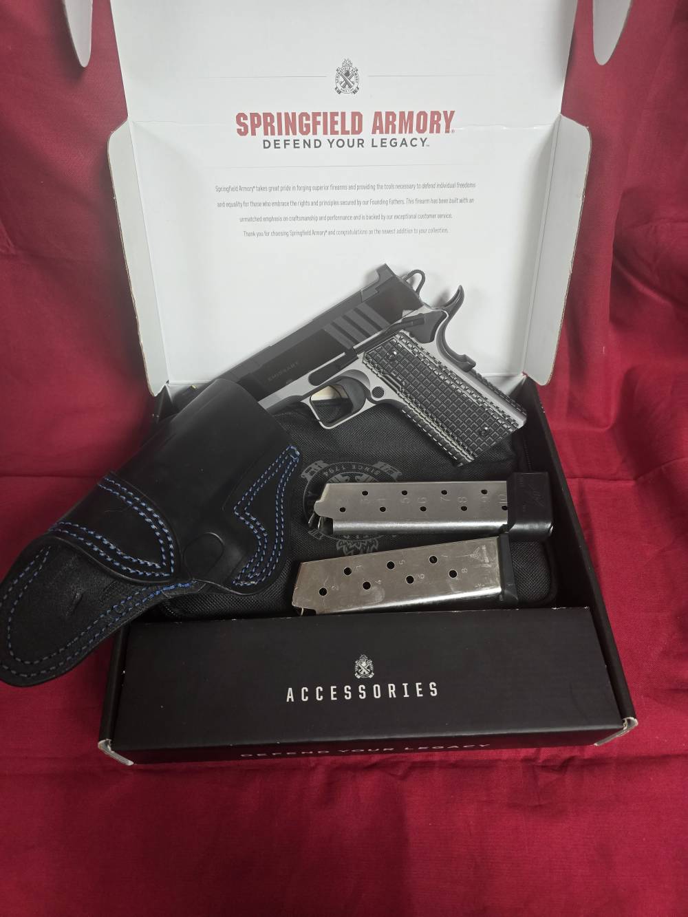 1911 Emissary 4.25? .45 ACP Handgun -img-7